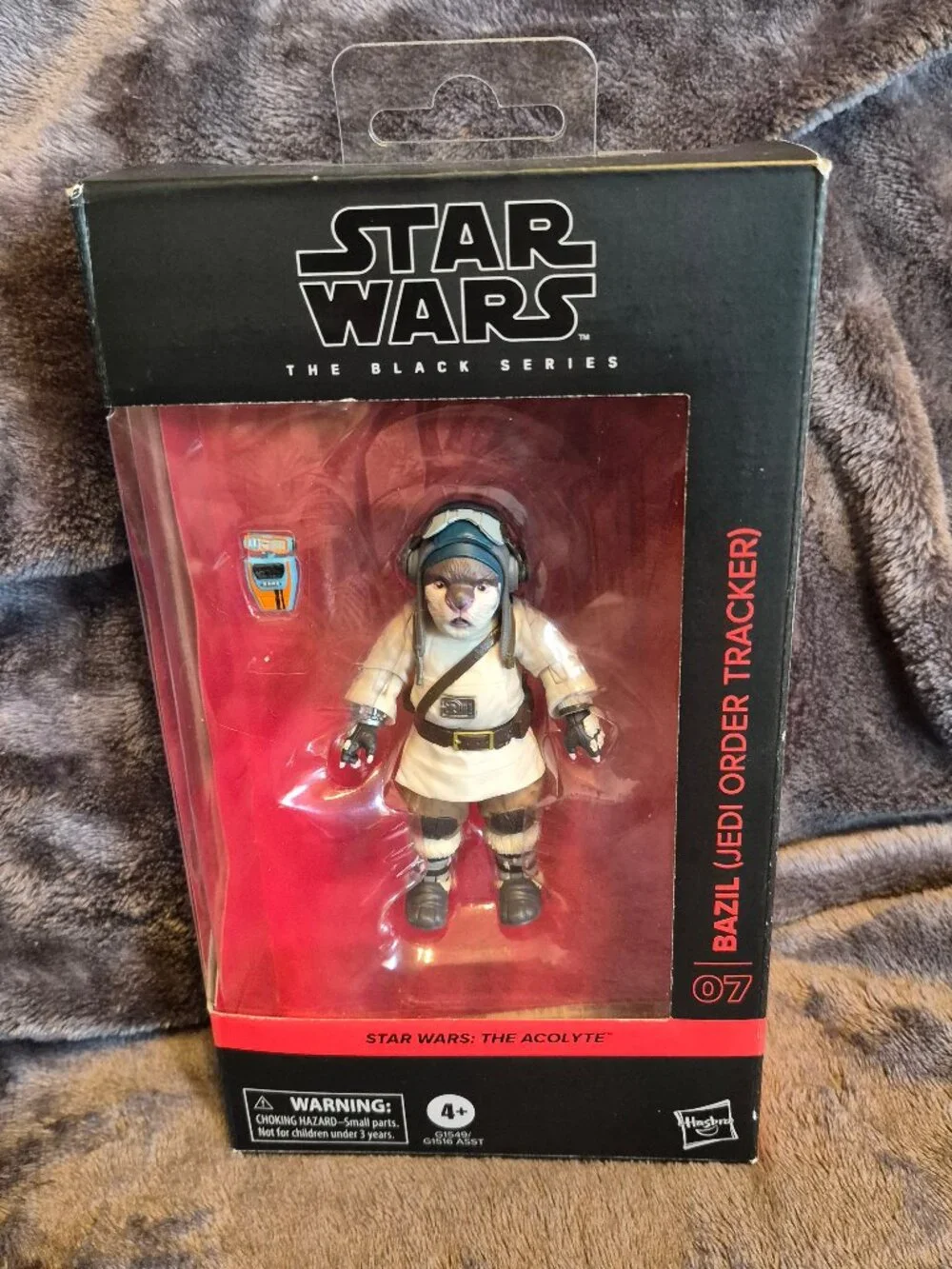 Star Wars Black Series The Acolyte Bazil 07 Jedi Order Tracker New Sealed Hasbro